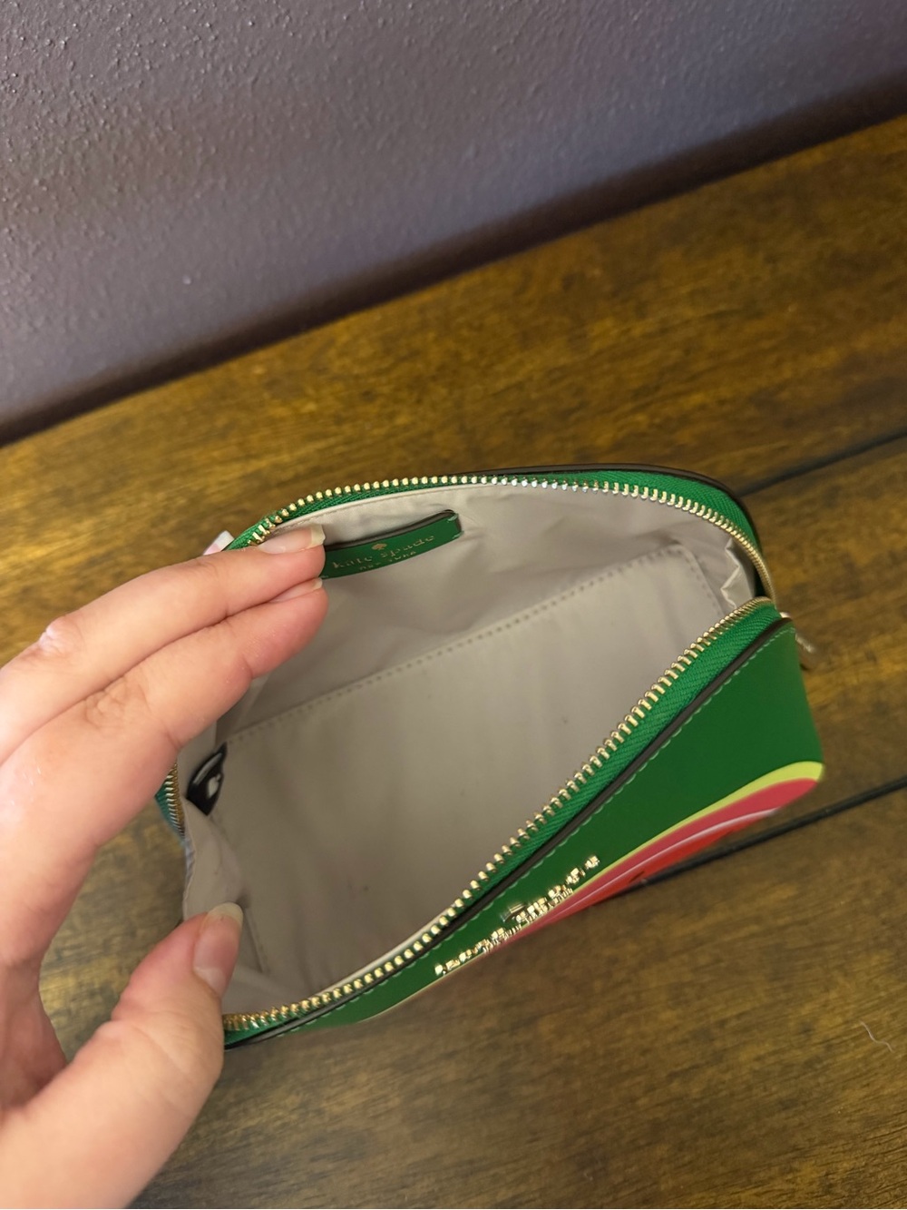 ✨NWOT - Kate Spade Watermelon Small Cosmetic Case✨ - Picture 8 of 8